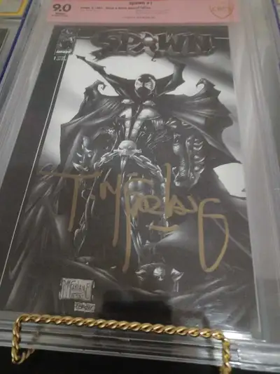 Spawn #1 Signed comic, View more