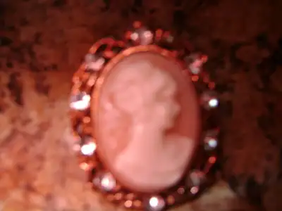 SMALL CAMEO PIN, View more