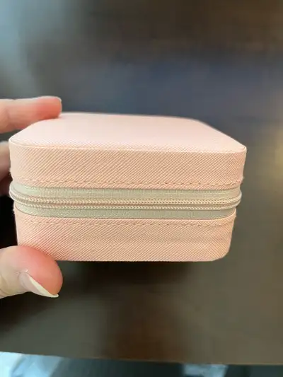 brand new pink travel jewelry box , View more