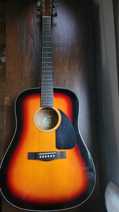 Fender acoustic Guitar, View more