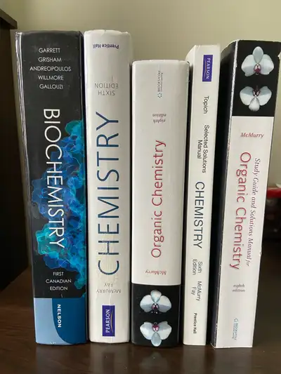 Chemistry and Biochemistry Textbook Set, View more