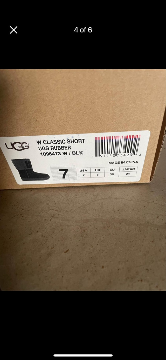 NEW Ugg boots size 7 in Women's - Shoes in Oakville / Halton Region - Image 4