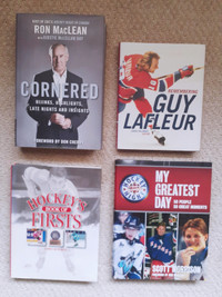 Four Hockey Related Books