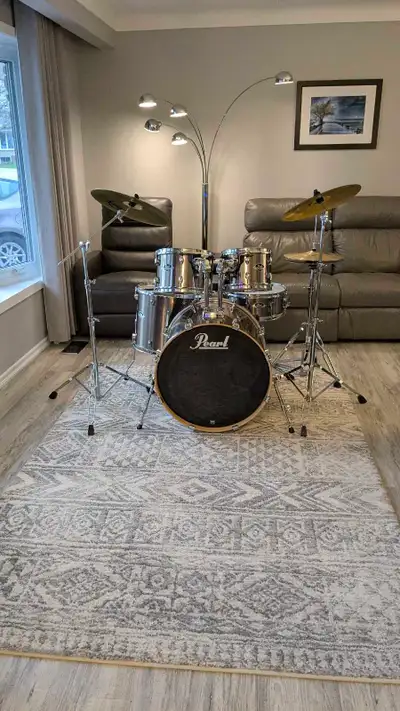 Pearl Export Drum Set , View more