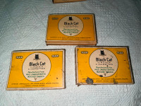 RARE VINTAGE BLACK CAT / EXPORT A PAPER BOXES