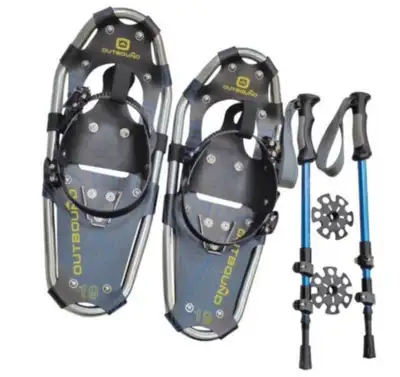 Outbound Aluminium Snowshoes, Adjustable Bindings, 30-In & Adjus, View more