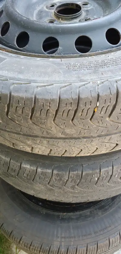 2 tires for $60. Full season of wear left