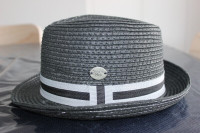 Chapeau Fedora garcon noir 2- 3 ans (50 cm) Souris Mini