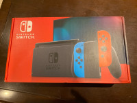 Nintendo Switch V2 with screen protector 