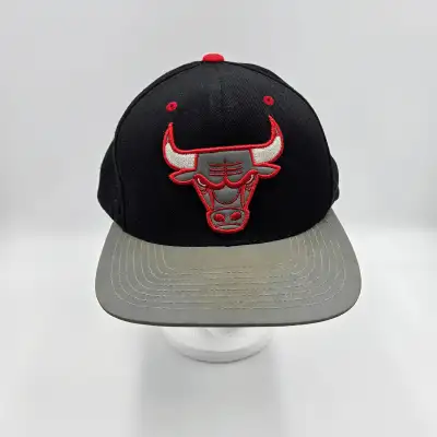 Chicago Bulls Hat Mitchell & Ness Black And Gray NBA Snapback Basketball Read You Have Great Taste!...