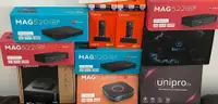Mag box buzz tv formuler unipro recharge  all Unlimited Internet