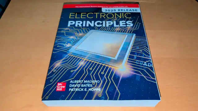 Electronic Principles 2025 Textbook548862543854325761