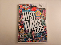 Nintendo Wii, Just Dance 2015 et Just Dance 4, 5$ chaque
