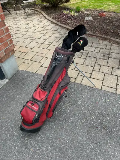 Golf Stand Bag and Fairway Clubs, View more