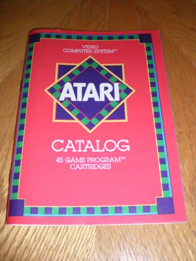 1981 Atari 2600 Video Computer System Catalog, View more