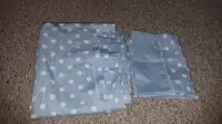 TWIN Cotton Sheet - flat sheet , pillowcase $10