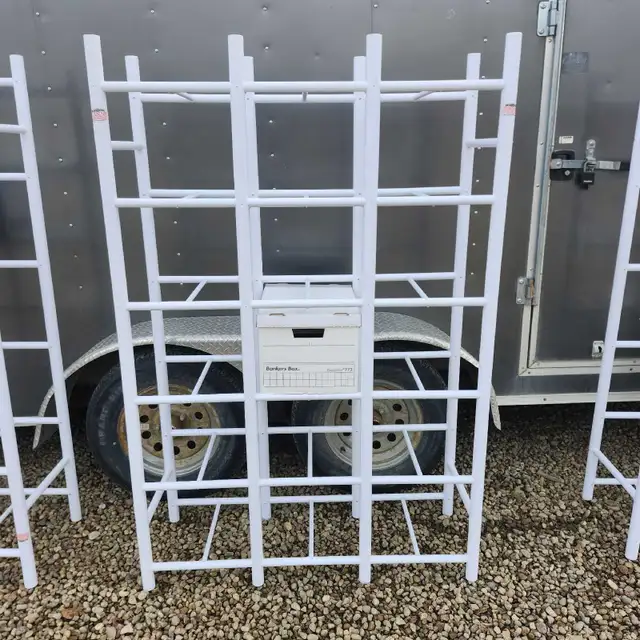 3 x White Plastic Shelving / Craft Units. in Bookcases & Shelving Units in Red Deer - Image 5