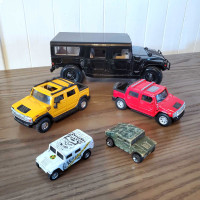 Diecast Hummer Collection (4)