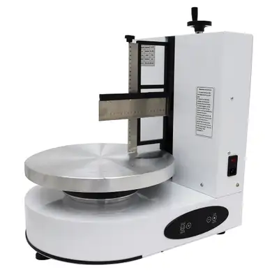 6-14'' White Cake Cream Spreader Coating Machine 110V 239653, View more