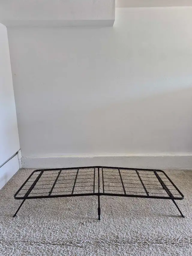 DELIVERY AVAILABLE Single Size Metal Folding Bedframe NO DEPOSIT in Beds & Mattresses in Vancouver - Image 3