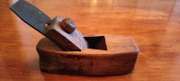 Antique Coffin Shaped Wood Plane