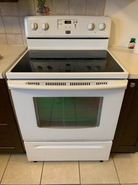 Maytag fridge and stove 