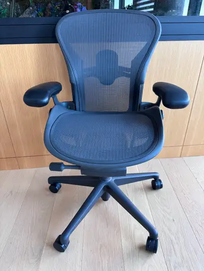Herman Miller Aeron Chair – Ergonomic Office Chair – Size A, View more