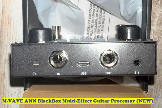 M-VAVE ANN BlackBox Multi-Effect Guitar Processor (NEW)521682939754598405