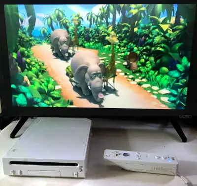 Wii system with game collection (HDMI an option), View more