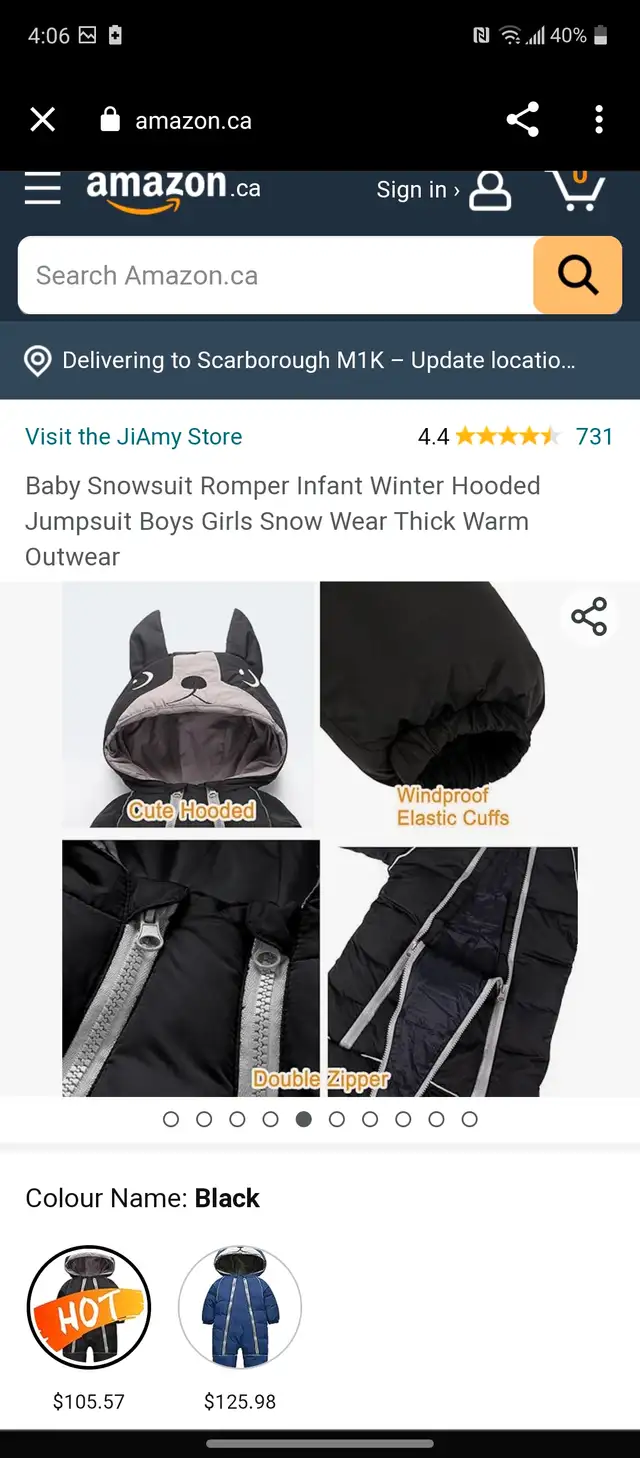 New! Snowsuit Romper Winter!62863730134146124