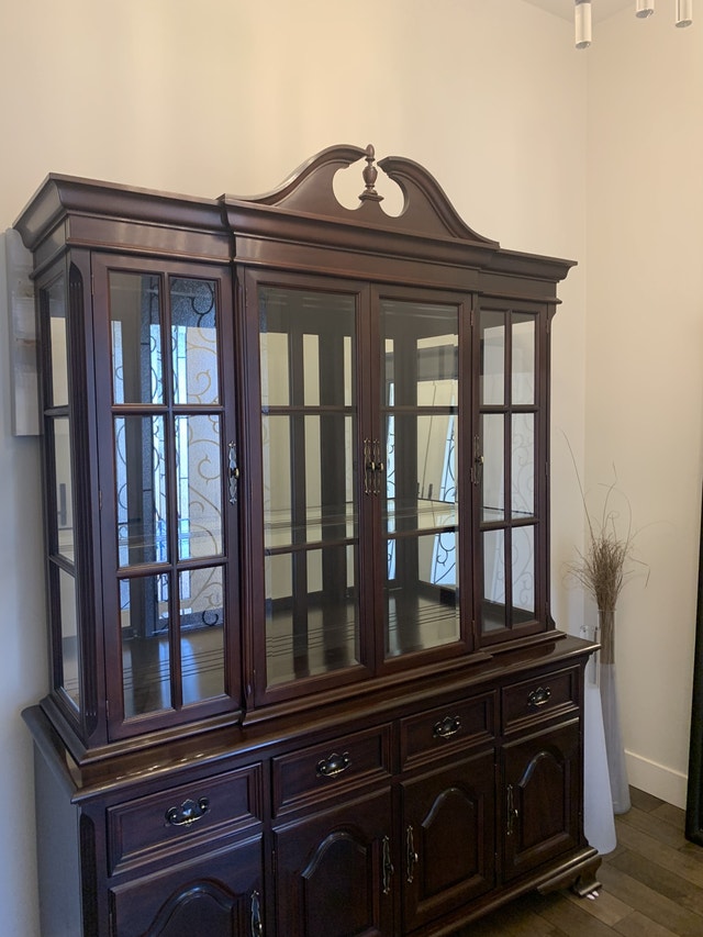 Gibbard Legacy Honduras Mahogany Hutch and China Hutches