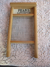 Vintage Washboard by Pearl--Small Size