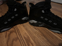 Jordan 6-17-23 Metalic Silver Basketball Shoes