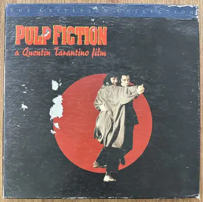 Offering up a second copy of Pulp Fiction on Criterion LaserDisc at a reduced price because of some...