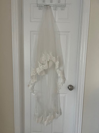 Custom made wedding veil