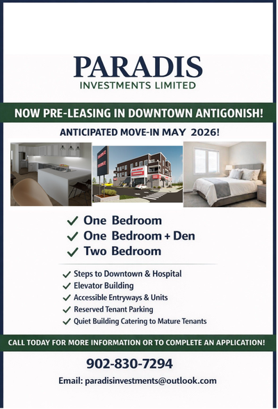 Now Pre-Leasing (15 apartments) Mix of 2 bedrooms, 1 bedroom+ den, and 1 bedroom apartments. 23 Main...