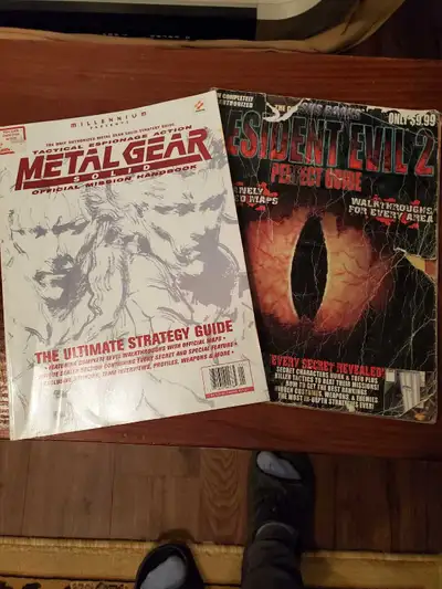 Metal Gear Solid and Resident Evil 2 Guides, View more