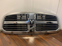 Dodge ram chrome front grill