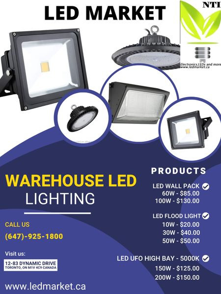 WAREHOUSE LIGHTINGS in Other Business & Industrial in Oshawa / Durham Region