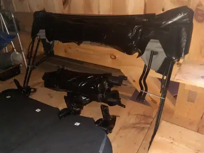 Original black interior, rear only, for Jeep Wrangler JK Unlimited 4 door, from 2012 Sahara. Include...