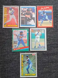 Bo Jackson baseball cards 
