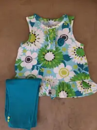 Two piece outfit, Romper, Dress & Skirt (4T)