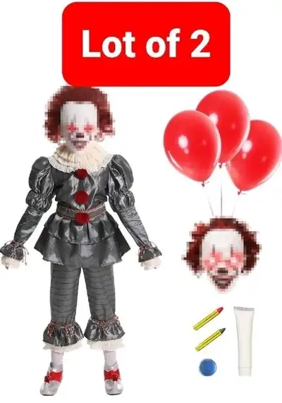 Clown Costume for Kids, Halloween, View more