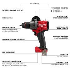 Milwaukee 2904-20 M18 FUEL 1/2″ Hammer Drill  in Other Business & Industrial in Markham / York Region