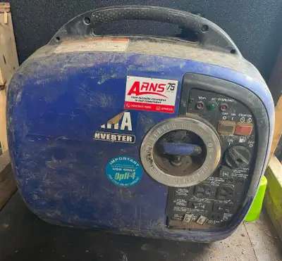 Selling a Yamaha suitcase generator works as it should. It has been used so cosmetically it looks a...