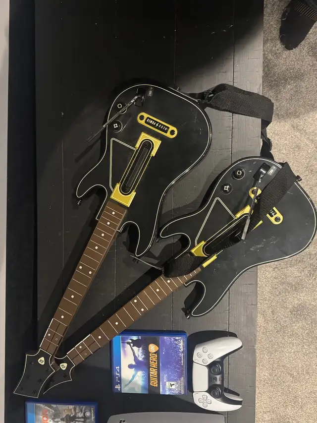 PS5 Disc Edition 10 games+ Guitar Hero Live + 2 Guitars $500 | Sony ...