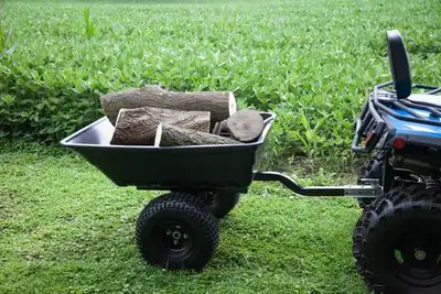 ~IMPROVED HEAVY DUTY POLY TUB FOR 2021~ The Precision XPT ATV/LAWN trailer will get the job done rig...