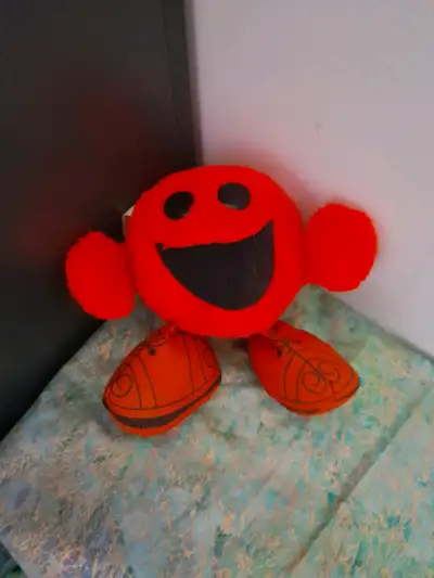 Vintage cuddly soft toy of Mr Noisy as seen in the Mr Men/Little Miss classic book series created by...