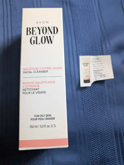 AVON BEYOND GLOW FACIAL CLEANSER , View more