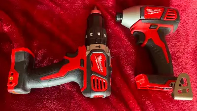 Milwaukee Impact Driver & Hammer Drill., View more